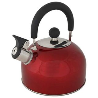 Lily's Home 2 Quart Stainless Steel Whistling Tea Kettle