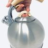 Water Kettle For Stovetop, Real Wood Cool Handle - Image 8