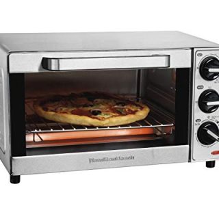 Countertop Toaster Oven Pizza Maker, Large 4-Slice Capacity