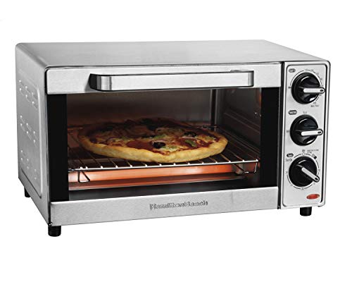 Countertop Toaster Oven Pizza Maker, Large 4-Slice Capacity
