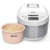 Aroma Housewares ARC-6206C Ceramic Rice Cooker/Multicooker, White