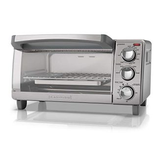 BLACK+DECKER 4-Slice Toaster Oven with Natural Convection
