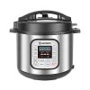 12-in-1 Instant Pot with Deluxe Accessories & Recipes, 6 Qt Digital Pressure Cooker, Slow Cooker, Rice Cooker, Steamer, Saute, Yogurt Maker, Cake Maker, Sterilizer.