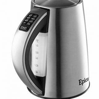 Epica 6-Temperature Variable Stainless Steel Cordless Electric Kettle