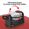8” Rotating Belgian Waffle Maker Machine - Image 6