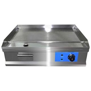 Commercial Electric Countertop Griddle Flat Top Grill Hot Plate BBQ