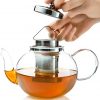 Glass Teapot with Removable Stainless Steel Strainer - Image 8