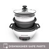 BLACK+DECKER, 6-Cup Cooked/3-Cup Uncooked Rice Cooker and Food Steamer - Image 5