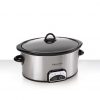Crock-Pot Smart-Pot 6-Quart Slow Cooker, Brushed Stainless Steel - Image 2