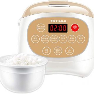 Tianji Electric Rice Cooker FD30D with Ceramic Inner Pot, 6-cup(uncooked) Makes Rice, Porridge, Soup,Brown Rice, Claypot rice, Multi-grain rice,3L