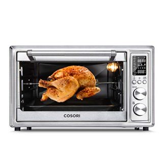 12-in-1 Air Fryer Toaster Oven Combo Convection Roaster with Rotisserie Dehydrator