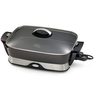 Presto 16-inch Electric Foldaway Skillet, Black