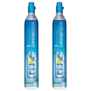 SodaStream 60L Co2 Exchange Carbonator, 14.5oz, Set of 2, plus $15 Amazon.com Gift Card with Exchange