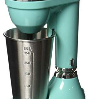 Brentwood Classic Milkshake Maker, 15 oz, Turquoise