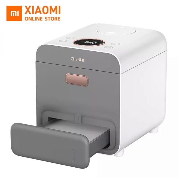 Xiaomi Mijia Zhenmi 3L Smart Rice Cooker with stainless steel pot and steaming function – perfect for versatile cooking. 