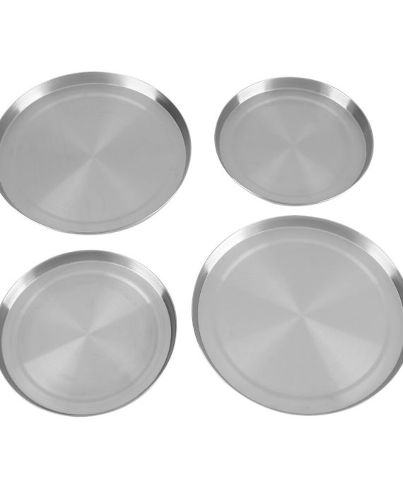 4Pcs/Set Stainless Steel Kitchen Stove Top Burner Covers
