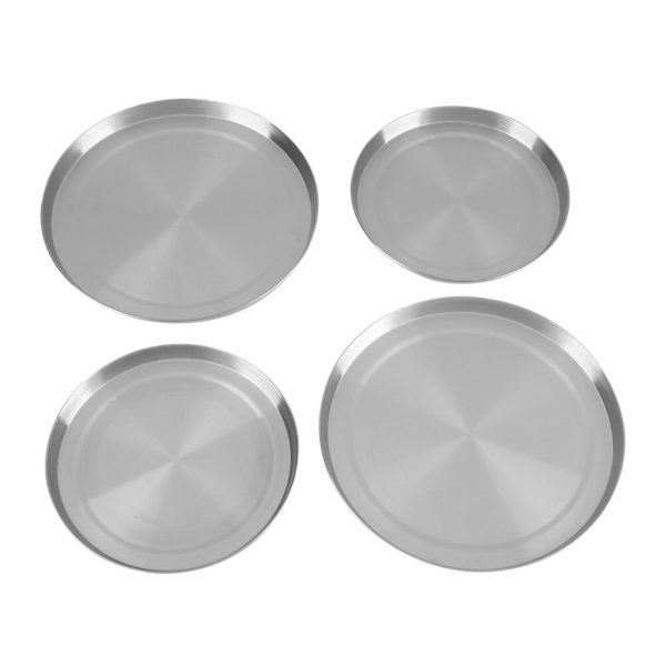 4Pcs/Set Stainless Steel Kitchen Stove Top Burner Covers