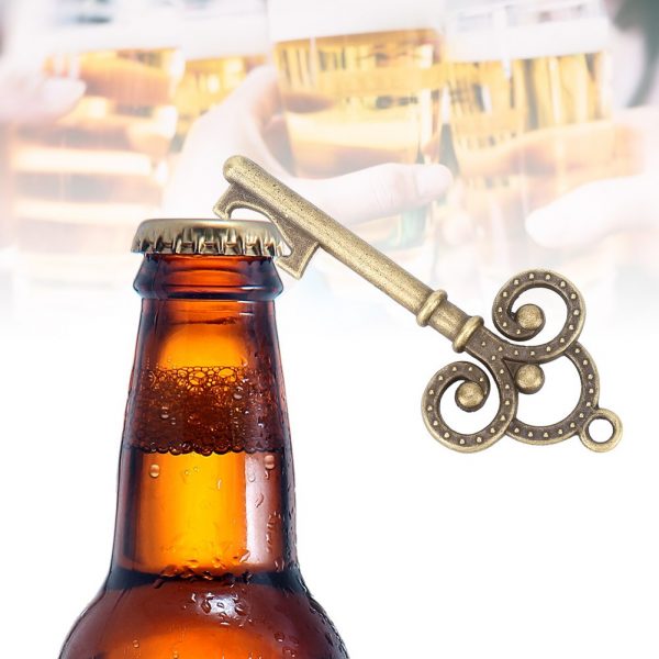 50 Pcs/Lot Key Bottle Opener Skeleton Wine Opener