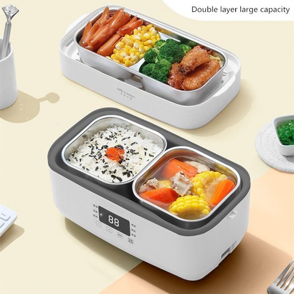 Electric Lunch Box Small Rice Cooker Automatic Heating - Image 2