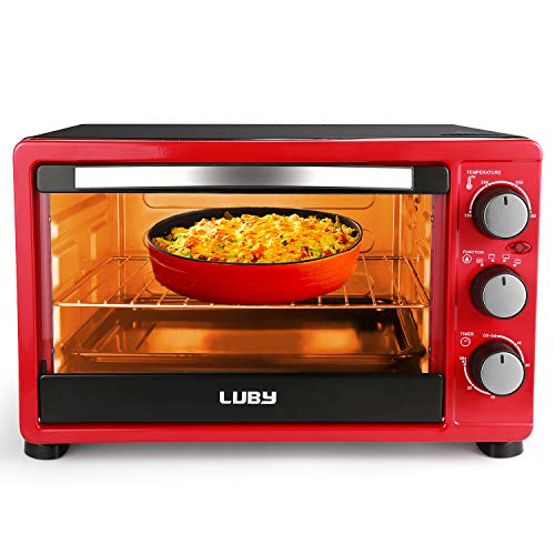 Luby Convection Toaster Oven with Timer, Toast Best Offer KitchenSep.com