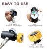 Cylinder Refill Adapter Hose - Effortless Soda Maker Tank Refilling Kit with Pressure Gauge (36-inch Hose, Dual Valve With Gauge) - Image 3