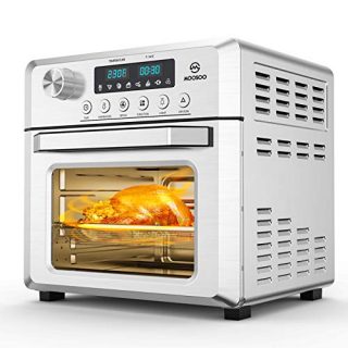 1500W Large Glass Window Air Fryer Toaster Oven