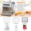 8-In-1 Compact Stainless Steel Digital Air Fryer Toaster Oven - Image 6