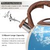 Induction Natural Stone Marble Teapot with Anti-Hot Wooden Handle - Image 2