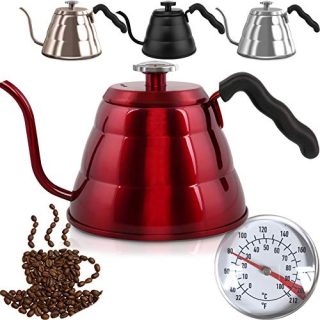 Pour Over Coffee Kettle with Thermometer