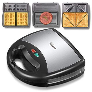 Yabano Sandwich Maker, Waffle Maker