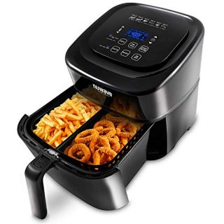 6-Quart Digital Air Fryer with one-touch digital controls