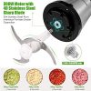 Homgeek Meat Grinder, Food Chopper Processor with 5 Cups - Image 2