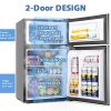 2 Door Mini Fridge with freezer - Image 7