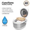 Aroma Housewares Ceramic Rice Cooker/Multicooker, White - Image 5