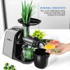 Juicer Machines, Oneisall Slow Masticating Juicer Extractor Easy to Clean - Image 4
