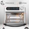 10.6 QT Electric Air Fryer Toaster Oven with LED Digital Touchscreen - Image 6