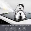 Teapot with Cool Touch Ergonomic Handle and Straight Pour Spout - Image 2