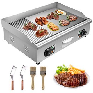 Electric Countertop Griddle Grill 4400W