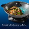 Oster DiamondForce Electric Wok, 4.7-Quart, Black - Image 3