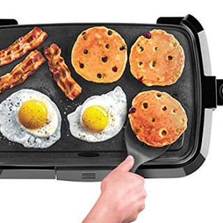 Chefman Electric Griddle Removable Slide-out Drip Tray