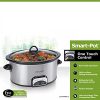 Crock-Pot Smart-Pot 6-Quart Slow Cooker, Brushed Stainless Steel - Image 3