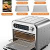 10.6 QT Electric Air Fryer Toaster Oven with LED Digital Touchscreen - Image 3