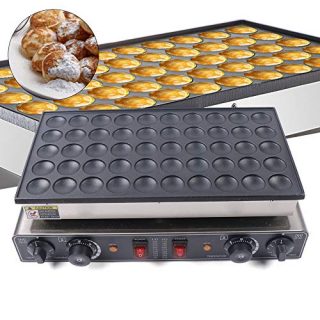 Commercial Waffle Maker Nonstick Electric Mini Round