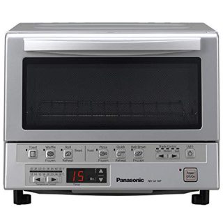 Compact Toaster Oven with Double Infrared Heating