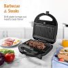 OSTBA Sandwich Maker 3-in-1 Waffle Iron, 750W Panini Press Grill - Image 5