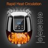 6-in-1 7 Quart Air Fryer, 1800-Watt Hot Airfryer Oven - Image 4