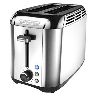 Black+Decker TR3500SD Bread toaster, Stainless Steel
