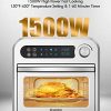 10.6 QT Electric Air Fryer Toaster Oven with LED Digital Touchscreen - Image 5