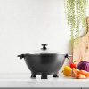 VonShef 7.4Qt Electric Wok with Lid – Adjustable Temperature Control - Image 3