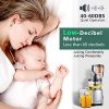 AMZCHEF Slow Juicer – Cold Press Masticating Juicer for Fruits & Vegetables 🍎🥕 - Image 4